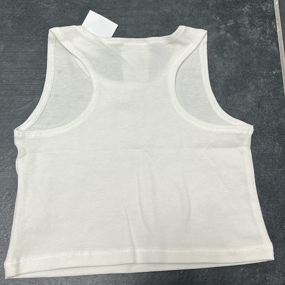 Random Hearts NWT Girls ivory rhinestone tank size 4T - Picture 6 of 6